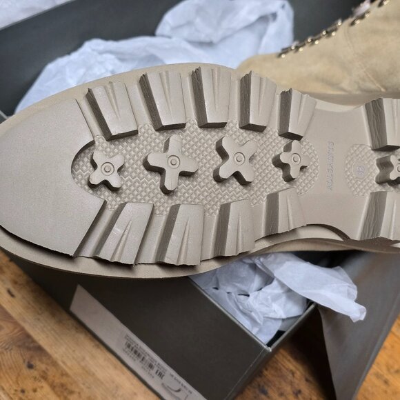 AllSaints Wanda Shearling Boots Luxe Warmth & Style--NIB--Size 8 - Picture 5 of 12